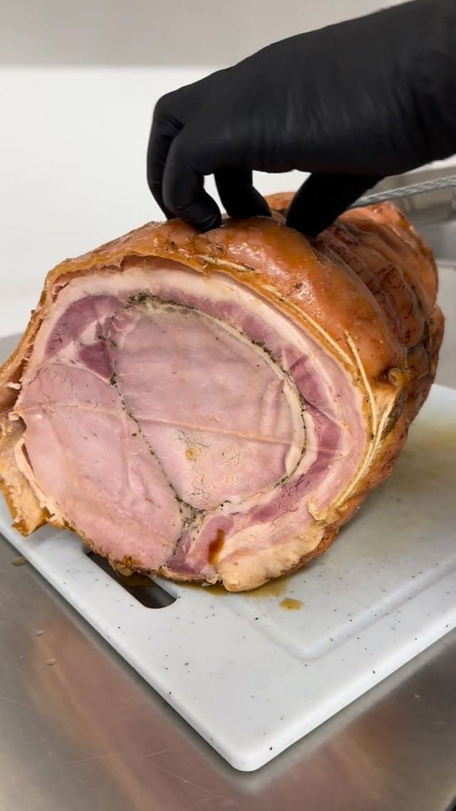 Porchetta tranchée sur place